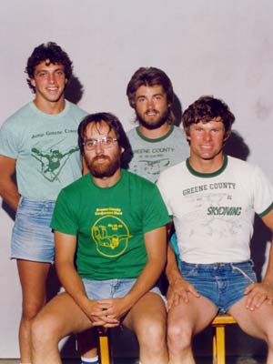 1983 - Dan with Team Greene County Fusion
