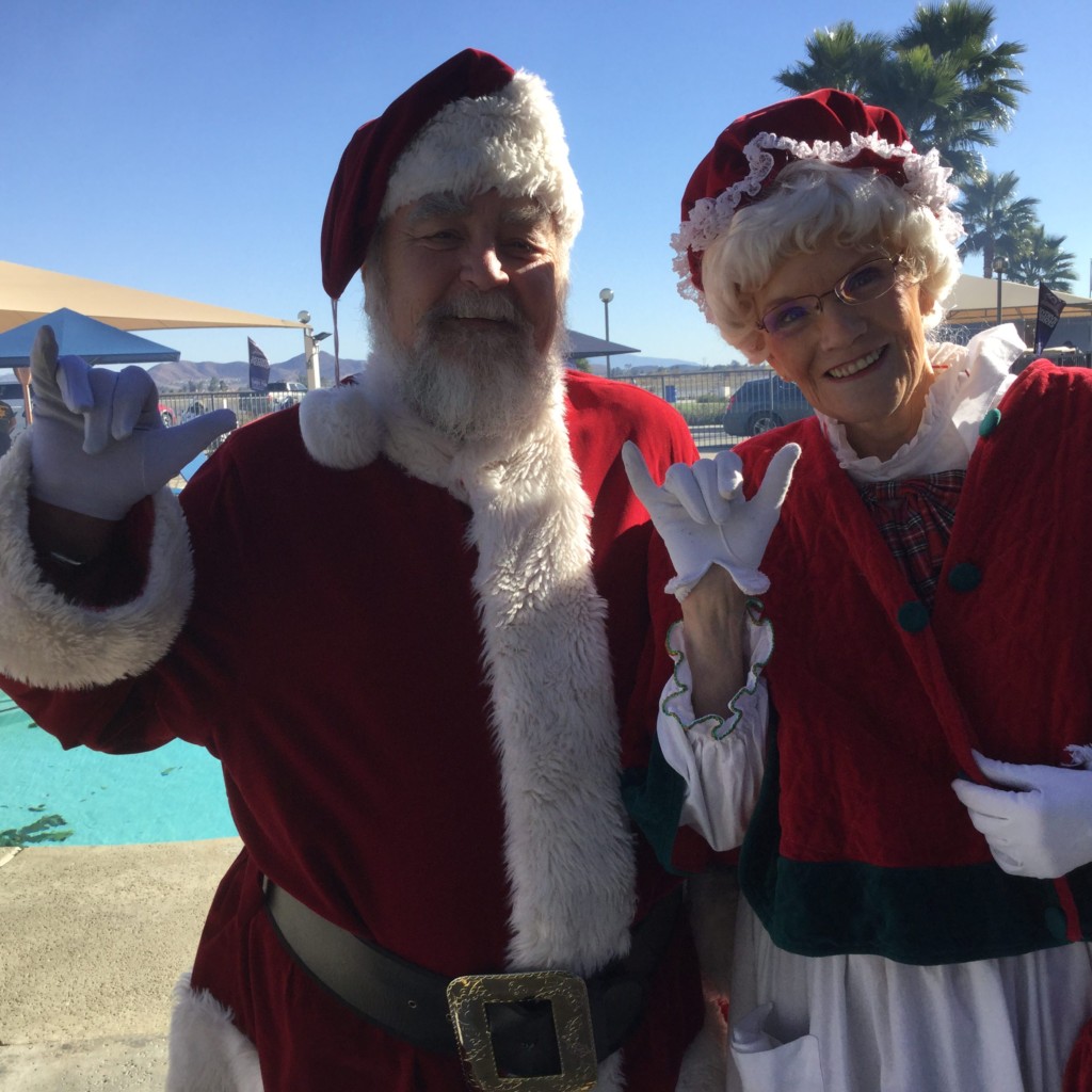 Santa at Skydive Perris