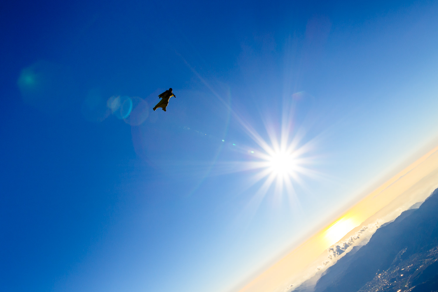 wakita nozomu wingsuit jump freefall shot