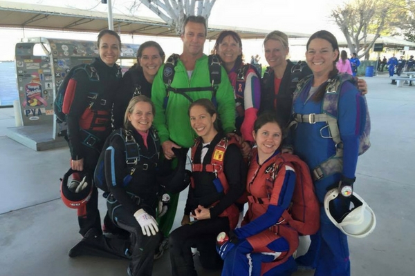 california skydiving community