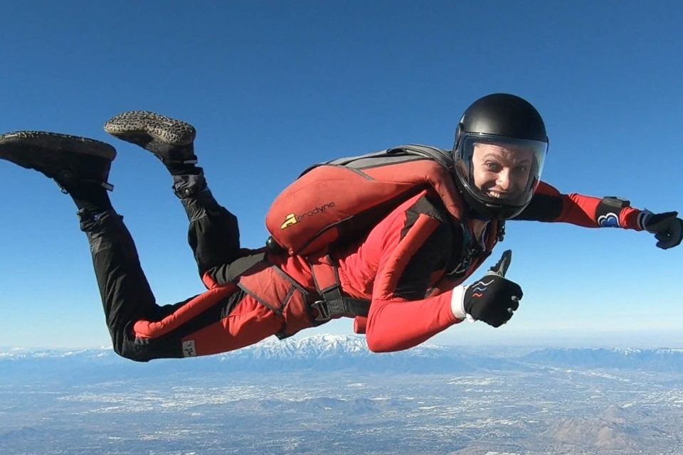 california skydiving license