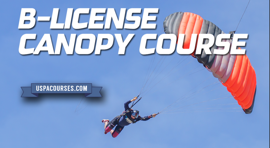 B-License Canopy Coaching - Skydive Perris