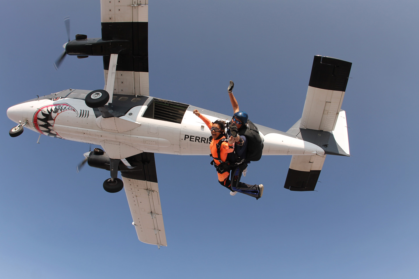 skydiving vs base
